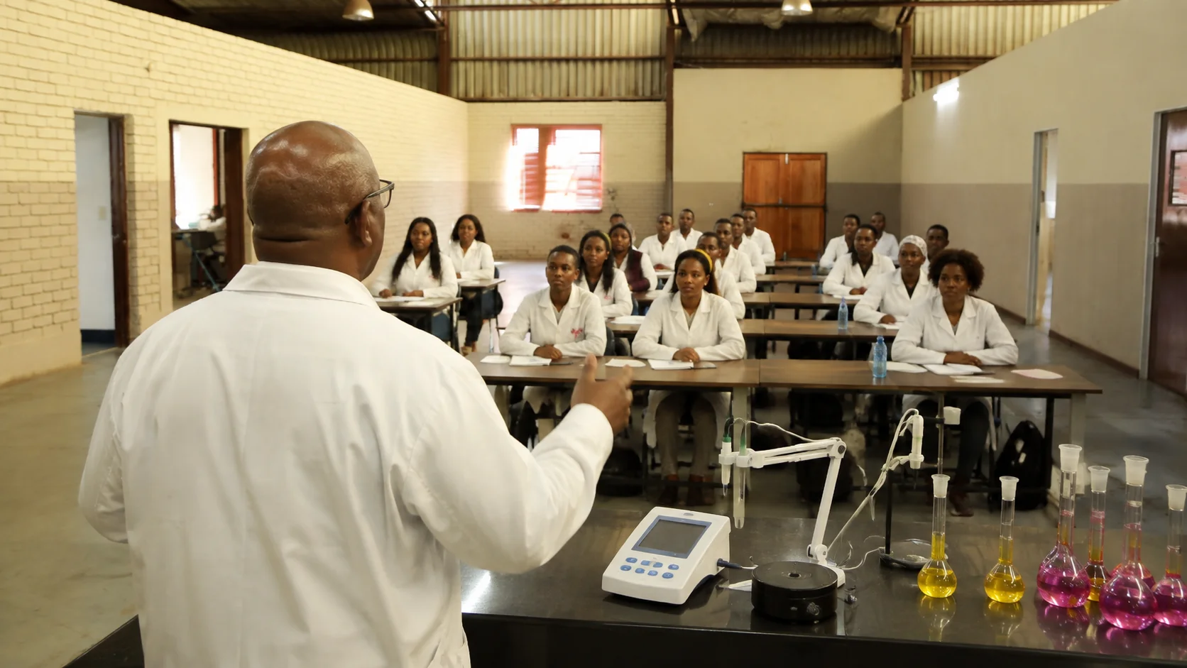 The BioSel laboratory team